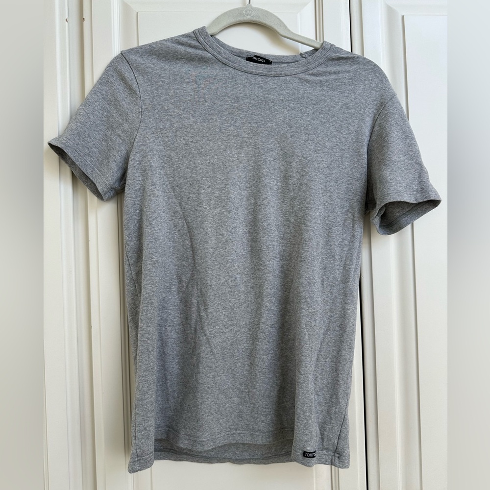 Men’s gray Tom Ford T-shirt size L